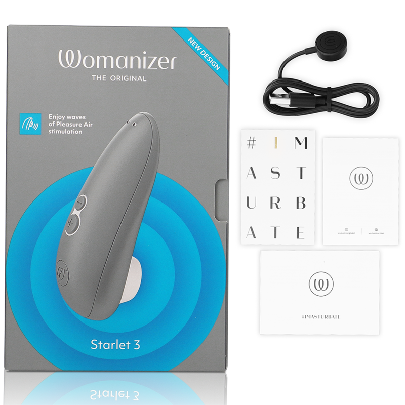 WOMANIZER - STIMULATEUR CLITORAL STARLET 3 GRIS – Image 5