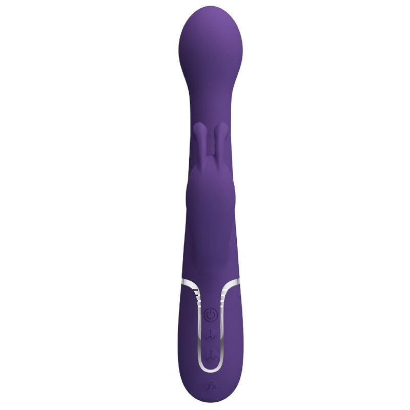 PRETTY LOVE - DEJON VIBRADOR RABBIT 3 EN 1 MULTIFUNCIÓN MORADO - Imagen 7