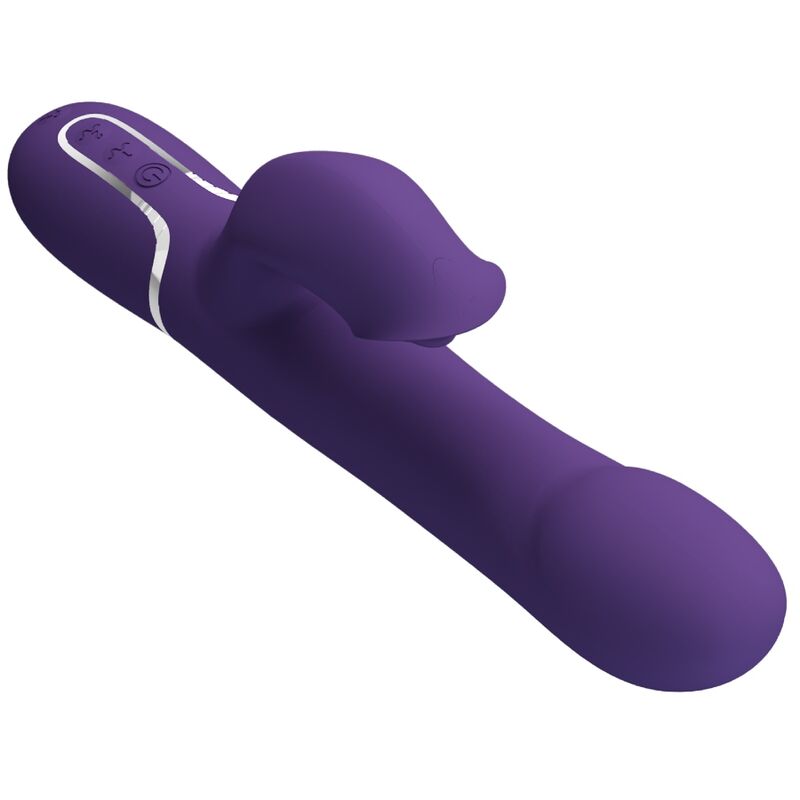 PRETTY LOVE - ZALIN PERLES VIBRATEUR LAPIN 4 EN 1 VIOLET – Image 2