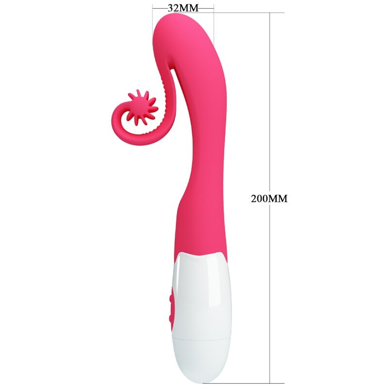 ROMANCE - VIBRADOR Y ESTIMULADOR 30 VELOCIDADES ROSA - Imagen 3