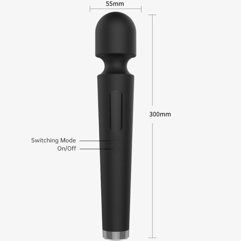 ARMONY - X POWER GRAND MASSAGE & VIBRATEUR 7 VIBRATIONS NOIR – Image 2