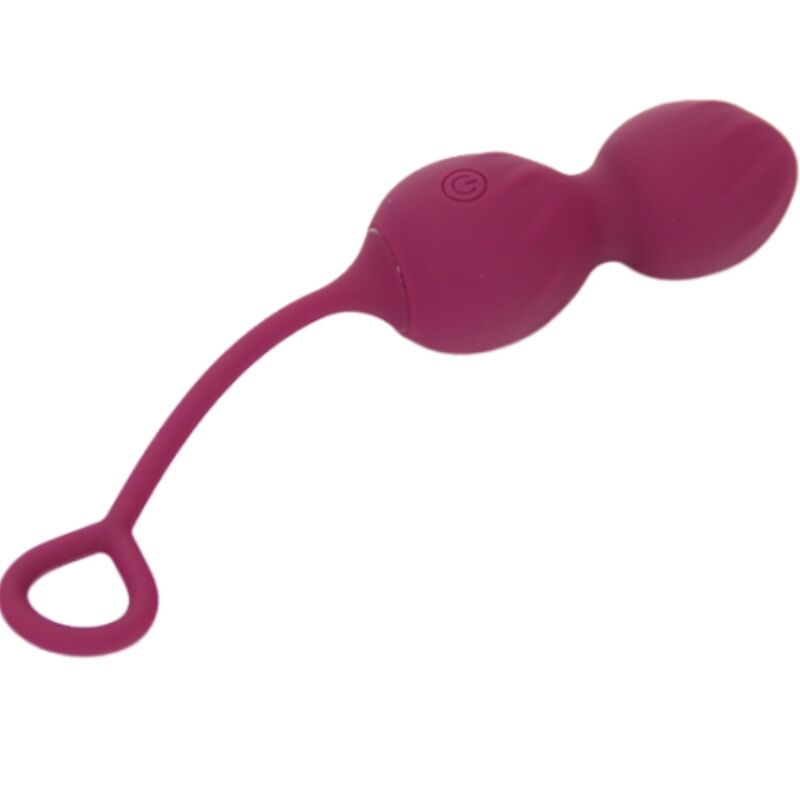 ARMONY - BLOSSOMS VAGINAL DUMBBELL VIBRAÇÃO CONTROLE REMOTO 10 VIBRAÇÕES VERMELHO ESCURO - Image 5