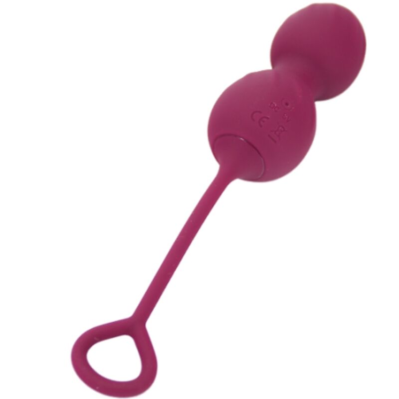 ARMONY - BLOSSOMS VAGINAL DUMBBELL VIBRAÇÃO CONTROLE REMOTO 10 VIBRAÇÕES VERMELHO ESCURO - Image 4