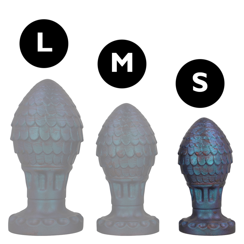 EPIC - VRAKOS PLUG ANALE DRAGON EGG TAGLIA S - immagine 4