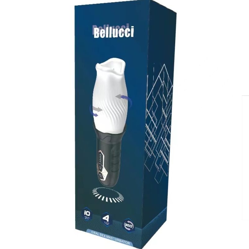 ARMONY - BELUCCI VIBRATEUR MASTURBATEUR ORAL BLANC – Image 2
