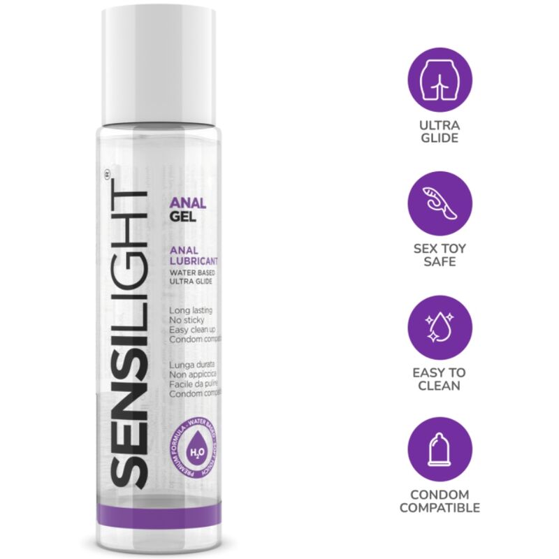 INTIMATELINE - SENSILIGHT SLIDING ANAL GEL 60 ML – Bild 2