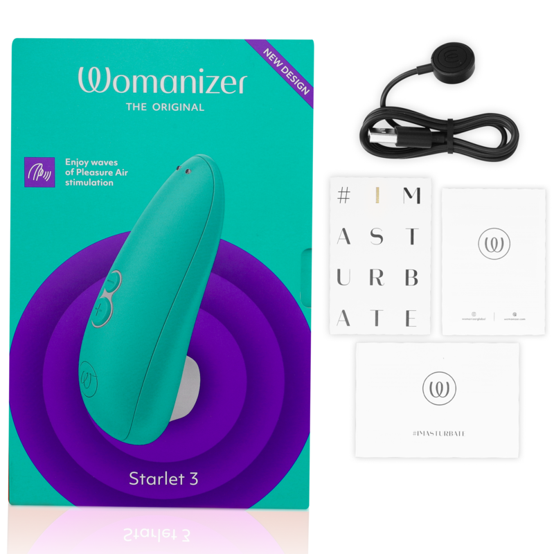 WOMANIZER - STIMULATEUR CLITORAL STARLET 3 TURQUOISE – Image 6