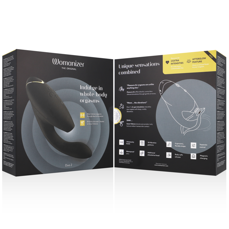 WOMANIZER - STIMULATEUR DUO 2 NOIR – Image 7