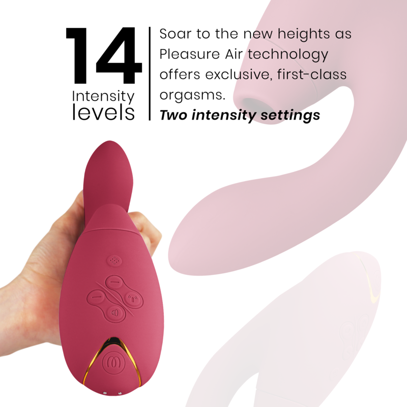 WOMANIZER - DUO 2 STIMULATEUR BORDEAUX – Image 5