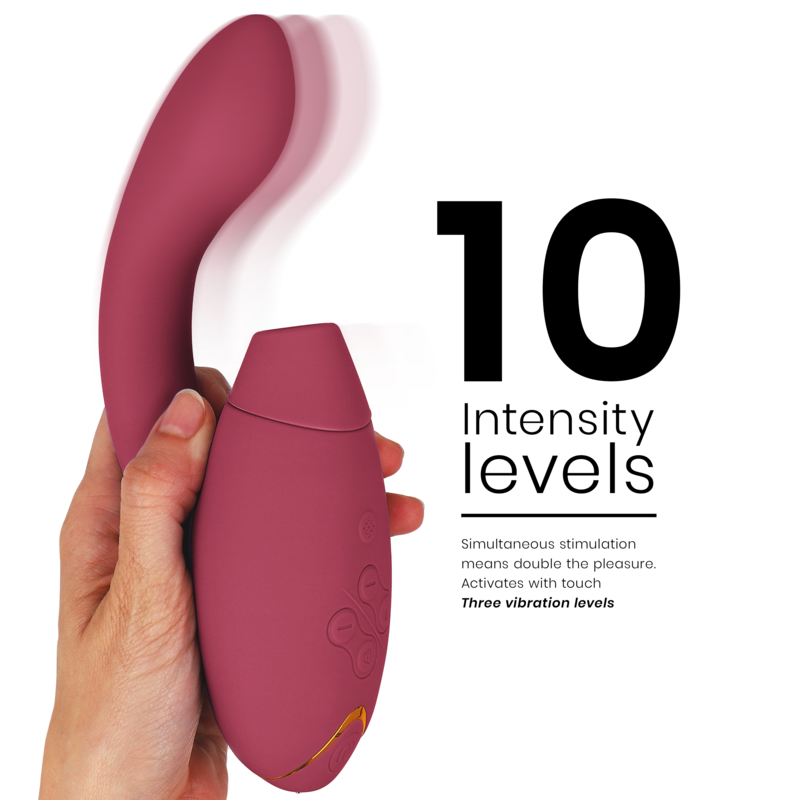 WOMANIZER - DUO 2 STIMULATEUR BORDEAUX – Image 4