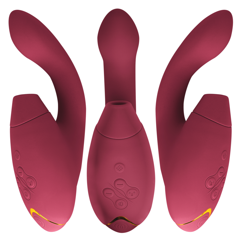 WOMANIZER - DUO 2 STIMULATEUR BORDEAUX – Image 2