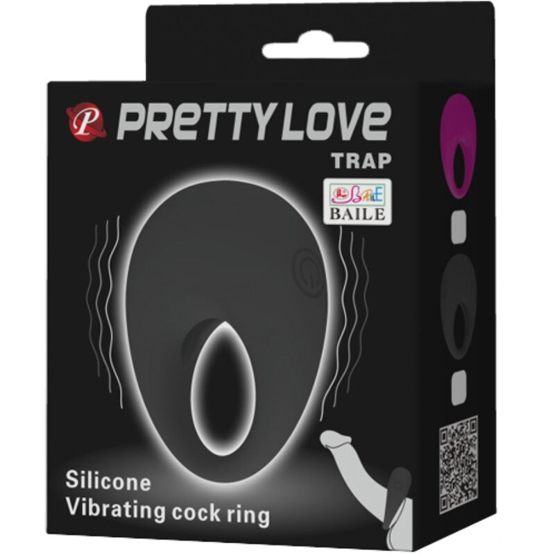PRETTY LOVE - TRAP ANNEAU VIBRATEUR NOIR – Image 8