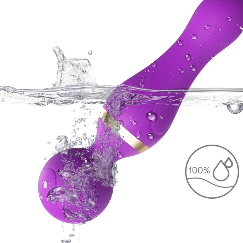 ARMONY - FREEZA MASSAGER & VIBRATEUR TÊTE SUPER FLEXIBLE VIOLET – Image 3
