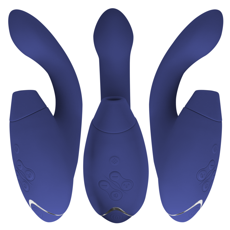 WOMANIZER - DUO 2 ESTIMULADOR AZUL - Imagen 5