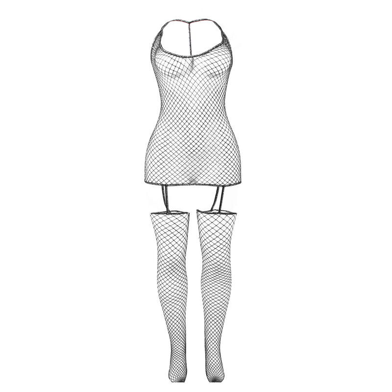 SUBBLIME - 951955 BODYSTOCKING A RETE LUCIDO TAGLIA UNICA - immagine 5