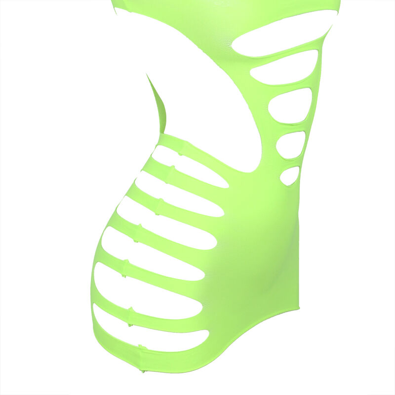 SUBBLIME - 952280 ROBE RÉSILLE ÉLASTIQUE MANCHES LONGUES VERT TAILLE UNIQUE – Image 6