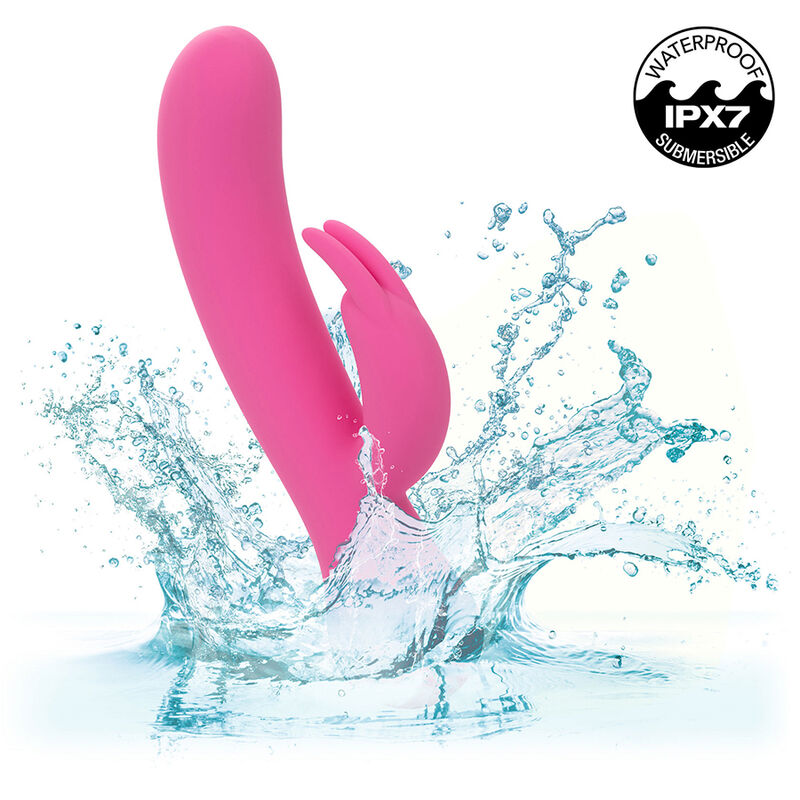 CALEXOTICS - FIRST TIME VIBRATEUR LAPIN RECHARGEABLE ROSE – Image 5