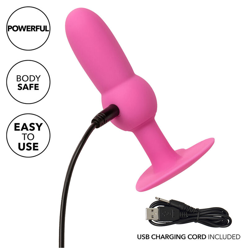 CALEXOTICS - FIRST TIME SONDE ANAL PLUG PERLÉE 10 VIBRATIONS ROSE – Image 9