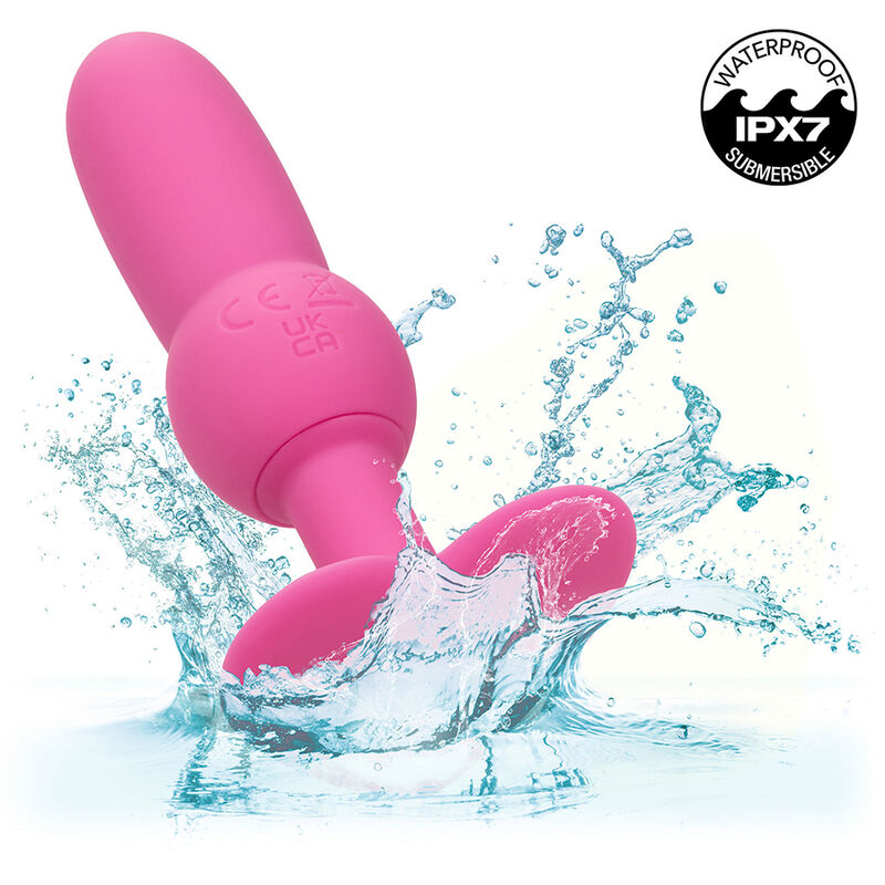 CALEXOTICS - FIRST TIME SONDE ANAL PLUG PERLÉE 10 VIBRATIONS ROSE – Image 7
