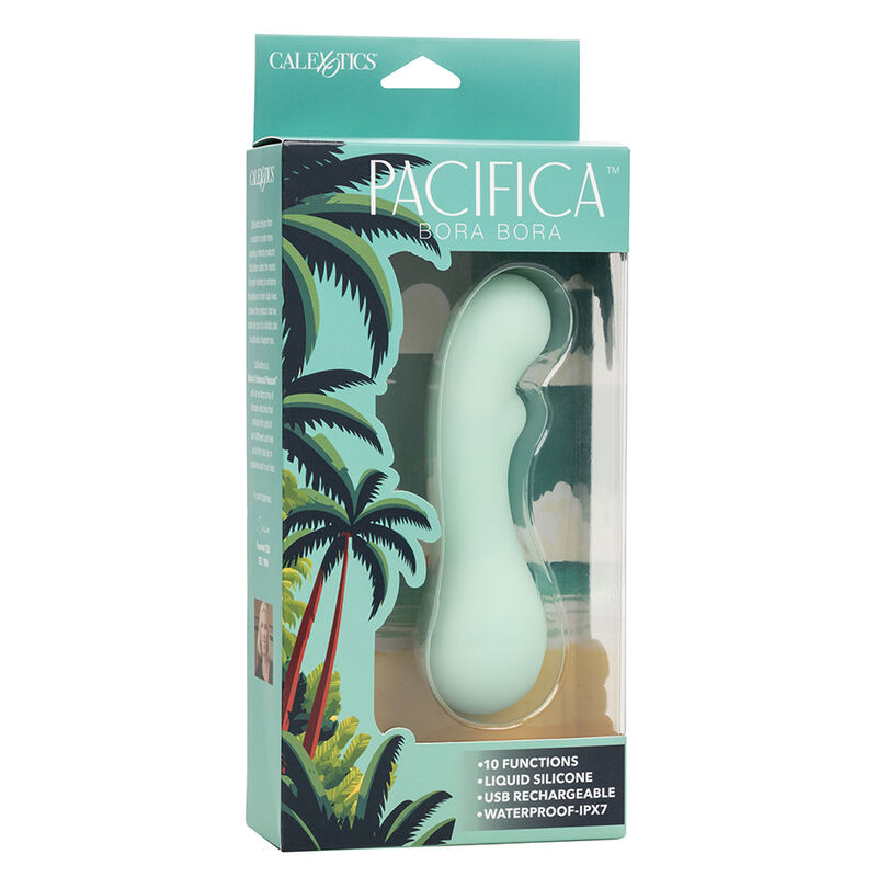 CALEXOTICS - PACIFICA BORA BORA ESTIMULATEUR POINT G 10 VIBRATIONS AQUA – Image 5