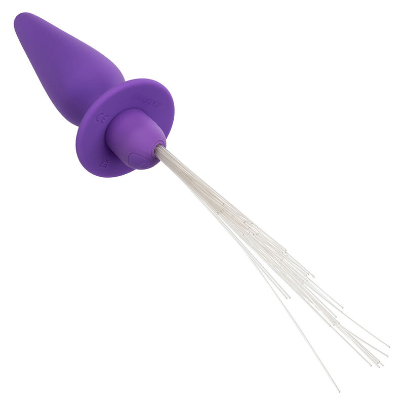 CALEXOTICS - SOUTHERN LIGHTS LIGHT UP PLUG ANAL CON LUCES 10 VIBRACIONES SILICONA VIOLETA - Imagen 7