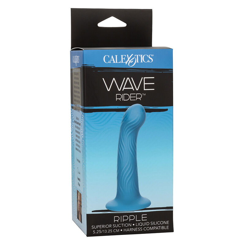 CALEXOTICS - WAVE RIDER RIPPLE PLUG ANAL AZUL - Imagen 2