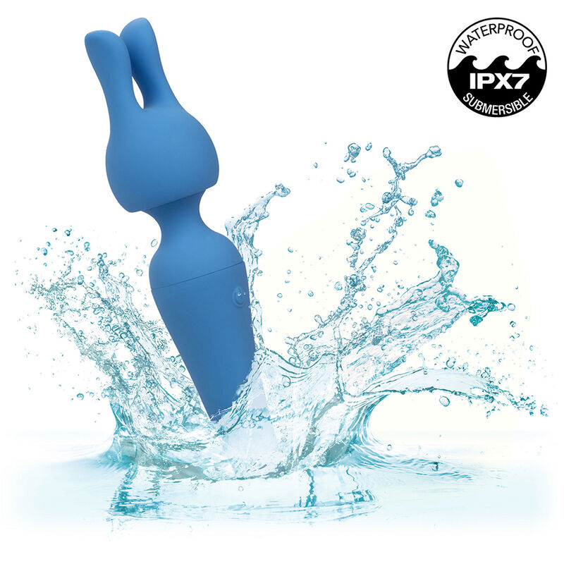 CALEXOTICS - COUTURE KIT VIBRADOR WAND 10 VIBRACIONES AZUL - Imagen 8