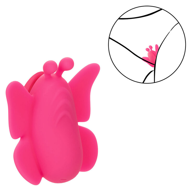 CALEXOTICS - NEON VIBES THE FLUTTER VIBE ESTIMULADOR 10 VIBRACIONES ROSA - Imagen 10