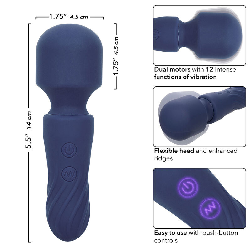 CALEXOTICS - CHARISMA CHARM MASSEUR 12 FONCTIONS VIOLET – Image 7