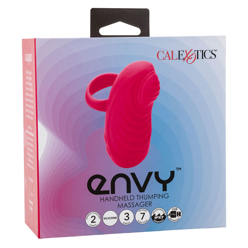 CALEXOTICS - ENVY HANDHELD ROLLING BALL MASSAGER 7 VIBRAÇÕES ROSA - Image 8