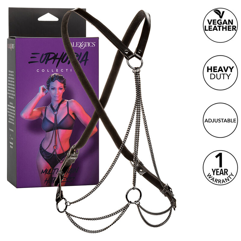 CALEXOTICS - EUPHORIA ARNÉS DE MÚLTIPLES CADENAS PREMIUM - Imagen 2
