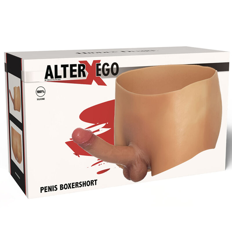 HIDDEN DESIRE - ALTER EGO BOXERSHOT WITH PENIS 18 CM SIZE S/M - Image 6