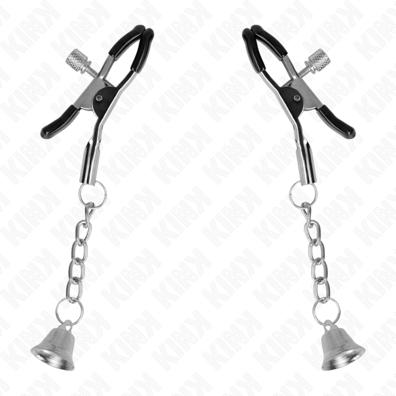 KINK - PINCES À TÉLÉTON PENDENTIF CLOCHE ARGENT 6 CM – Image 5
