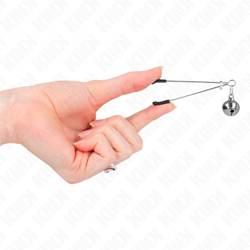 KINK - PINCES À TÉLÉPHONE MINCE CLOCHE ARGENT 7 CM – Image 4