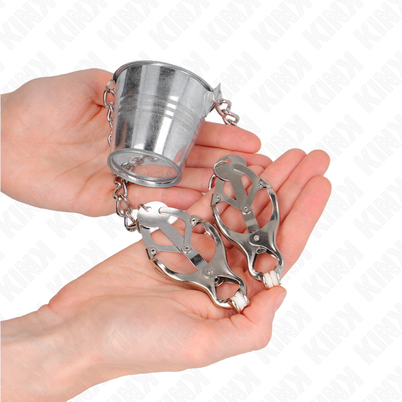 KINK - PINCES À METELIER AVEC SEAU ARGENT – Image 2