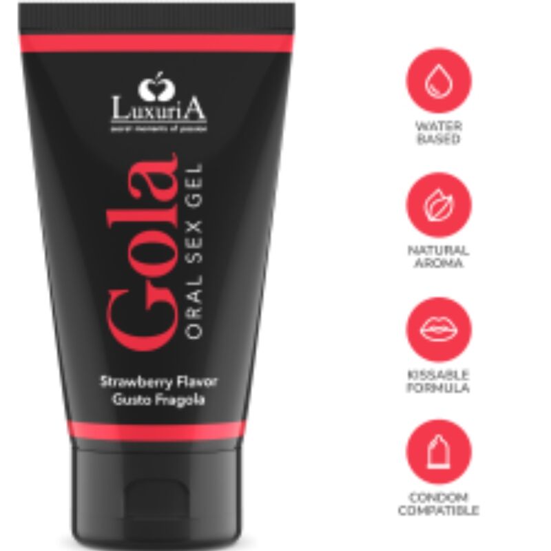 INTIMATELINE LUXURIA - SEXO ORAL GEL SABOR MORANGO 50 ML - Image 4