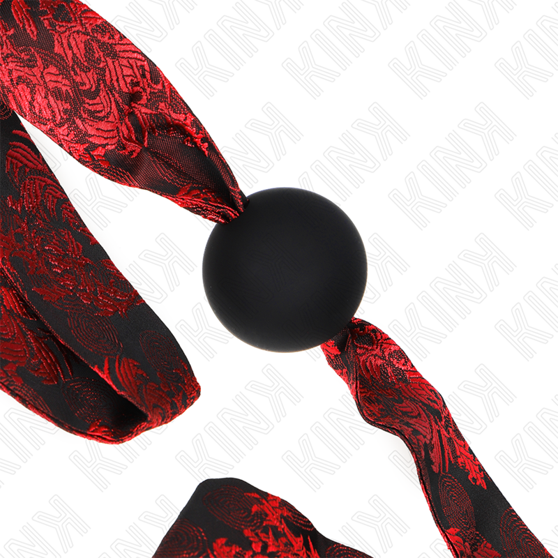 KINK - SCANDAL SILIKONBALL 4,5 CM GAG MODELL 2 146 x 4 CM – Bild 2