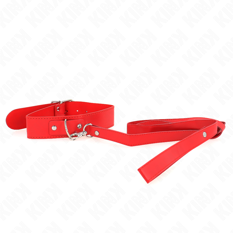 KINK - COLAR COM CINTO 116 CM ALÇA ROJO AJUSTÁVEL 32-50 CM X 8 CM - Image 3