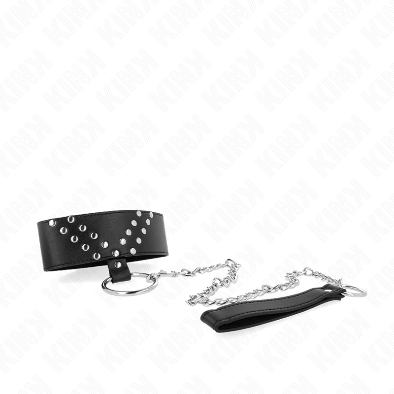 KINK - COLAR COM CINTO 65 CM COM REBITE V AJUSTÁVEL 36-43 CM X 5 CM - Image 2