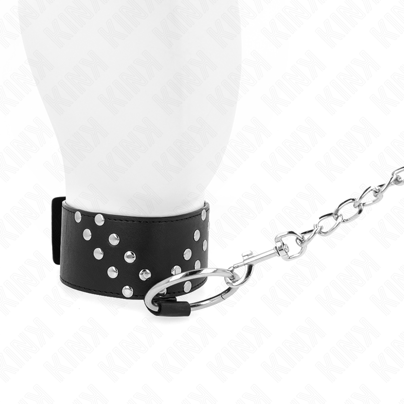 KINK - COLAR COM CINTO 65 CM COM REBITE V AJUSTÁVEL 36-43 CM X 5 CM - Image 3