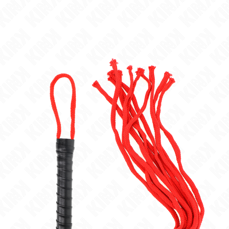 KINK - FOUET CORDE ROJO 56 CM – Image 5