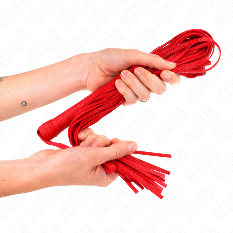 KINK - CHICOTE PVC MACIO VERMELHO 70 CM - Image 4