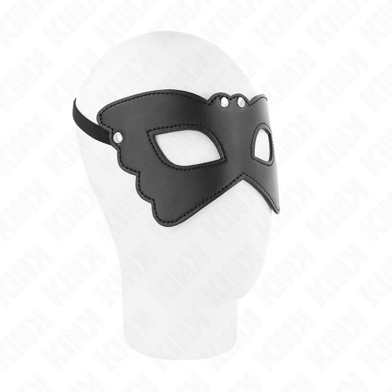 KINK - MASCHERA IN SIMILPELLE A FORMA DI FARFALLA 20 x 9 CM - immagine 2