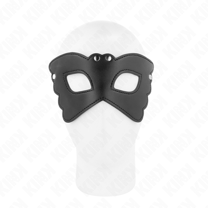 KINK - MASCHERA IN SIMILPELLE A FORMA DI FARFALLA 20 x 9 CM - immagine 3