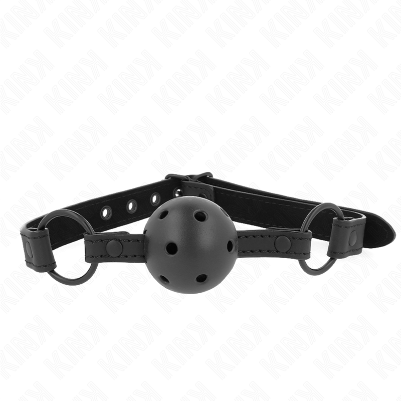 KINK - NEOPRENBALL 4,5 CM KNEBEL 63,5 X 2 CM VERSTELLBAR 41 X 59 CM – Bild 2