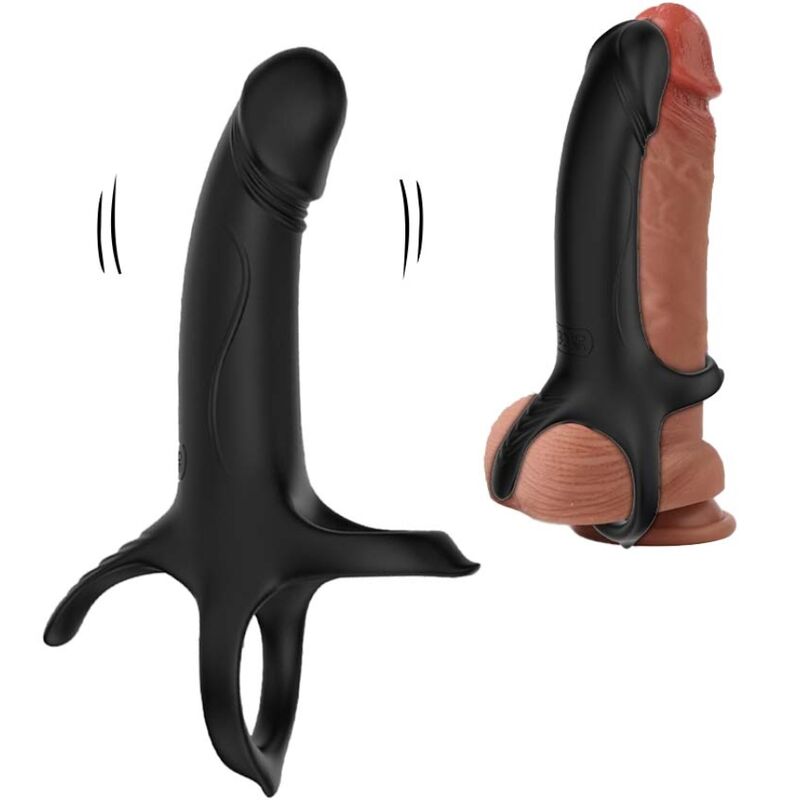 ARMONY - GODE AVEC ANNEAU ET VIBRATEUR NOIR – Image 6