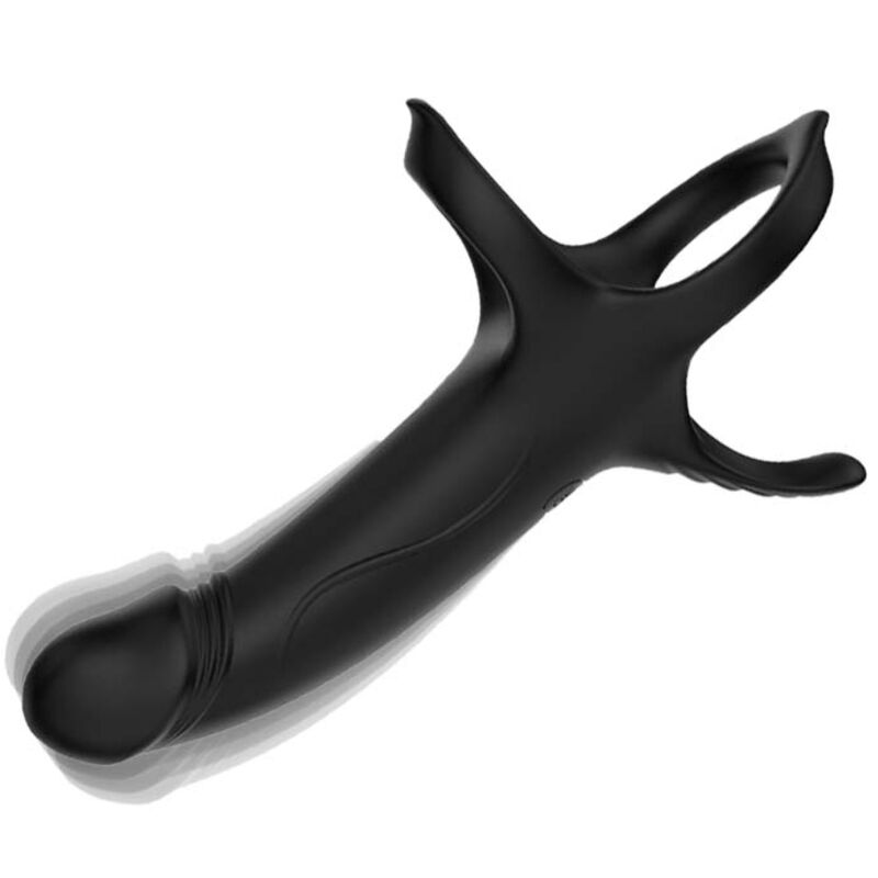 ARMONY - GODE AVEC ANNEAU ET VIBRATEUR NOIR – Image 7