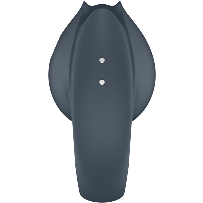 SATISFYER - PERFECT PAIR 2 MULTIVIBRATEUR 2 EN 1 ANNEAU PÉNIS ET STIMULATEUR DE DOIGTS GRIS – Image 8