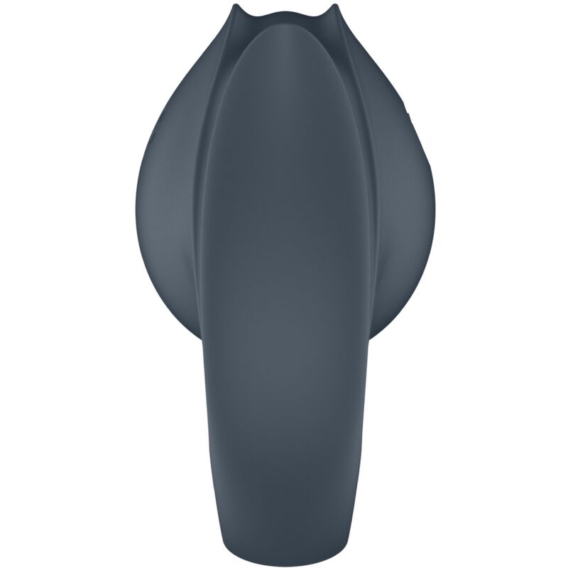 SATISFYER - PERFECT PAIR 2 MULTIVIBRATEUR 2 EN 1 ANNEAU PÉNIS ET STIMULATEUR DE DOIGTS GRIS – Image 7