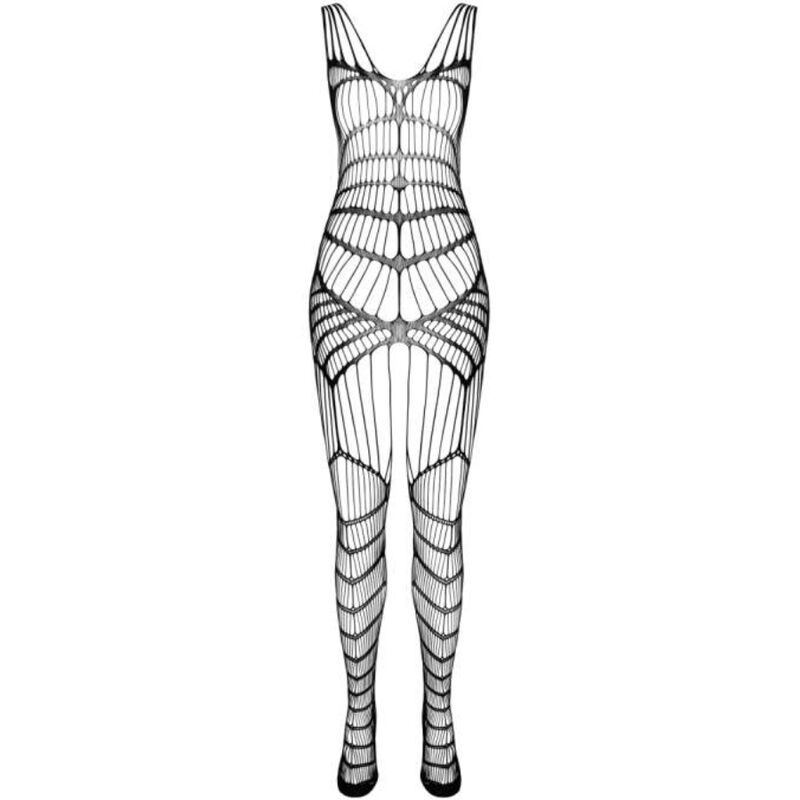 PASSION - BS 102 BODYSTOCKING BLACK ONE SIZE - Image 3